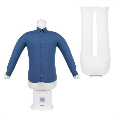 Klarstein – Sèche-chemise automatique 1250W – 4 pinces de maintien – Minuteur réglable 30-180 min – Boîtier en nylon Oxford résistant