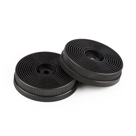 Klarstein Set 2 filtres à charbon actif pour hotte Athena & Laurel Ø17,5cm
