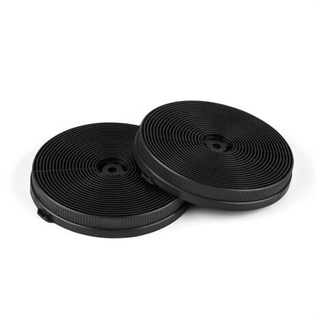 Klarstein Set 2 filtres à charbon actif pour hotte murale Paolo Ø18,5 cm
