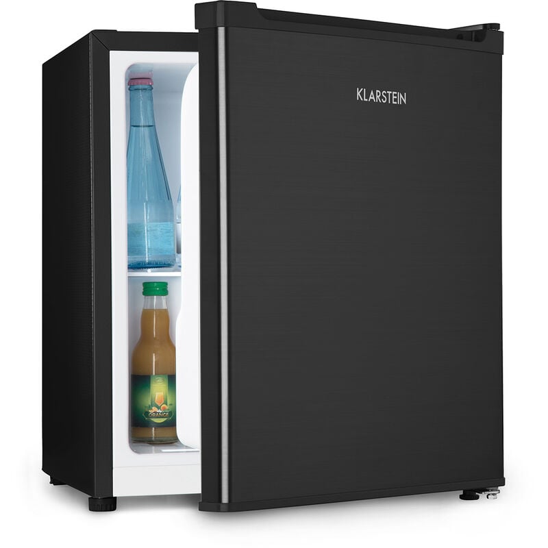 Klarstein - Mini Frigo de Chambre pour Boissons 41 l, Petit Frigo Silencieux, Mini Bar Intérieur, Bières, Petit Refrigerateur Camping, Bureau, Frigo