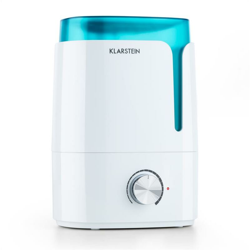 

Klarstein - Stavanger Humidificador de aire Función de aromatización Ultrasónico 3,5 L blanco/turquesa