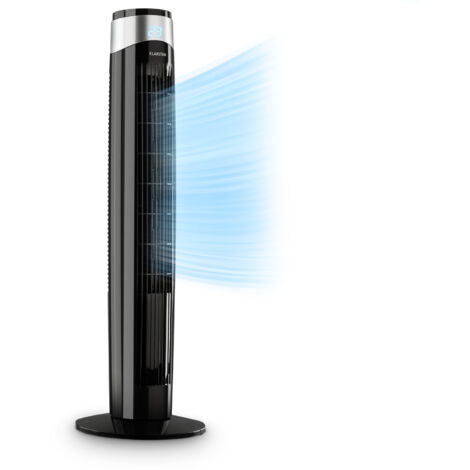 Klarstein Storm Tower ventilateur 3 types de vent 55 W 6 vitesses noir