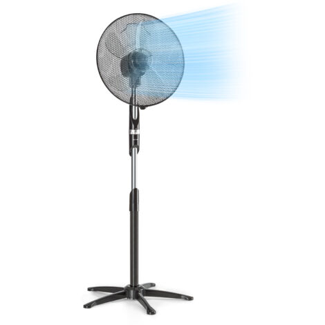 Klarstein Summer Vibe Ventilateur sur pied 16" 55 W 2040m³/h Oscillation 65°