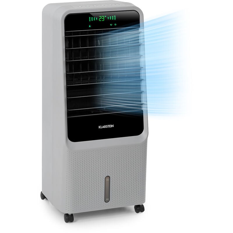 

Townhouse Ventilador Climatizador evaporativo 7 litros 110W mando a distancia Gris claro