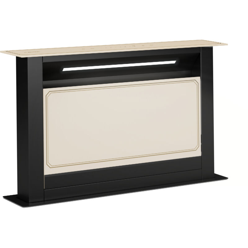 Klarstein Victoria Downdraft Dunstabzugshaube - A Energieeffizienz, 713, 8 M³/h Luftstrom, Superleise 52 Db, Touchscreen, Spülmaschinengeeignete