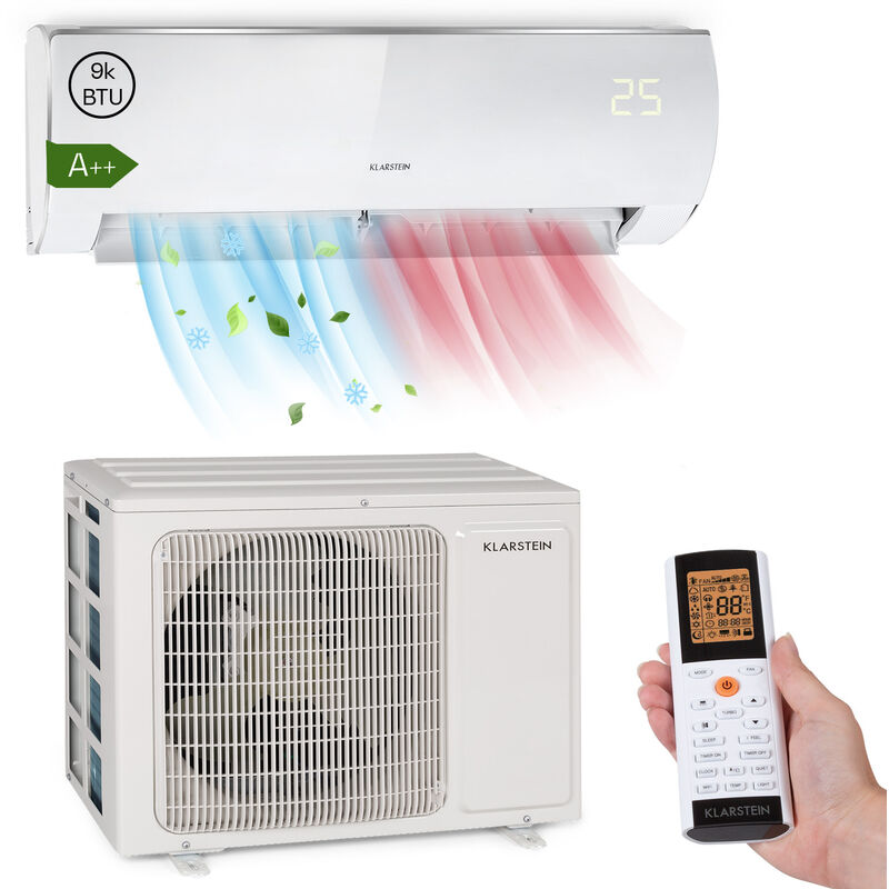 

Windwaker Eco Aire acondicionado split 9000 BTU/2,7 kW 610 m³/h máx. A++