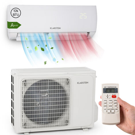 Klarstein Windwalker Smart climatiseur split 12000 BTU/3,6 kW débit d'air 600 m³/h