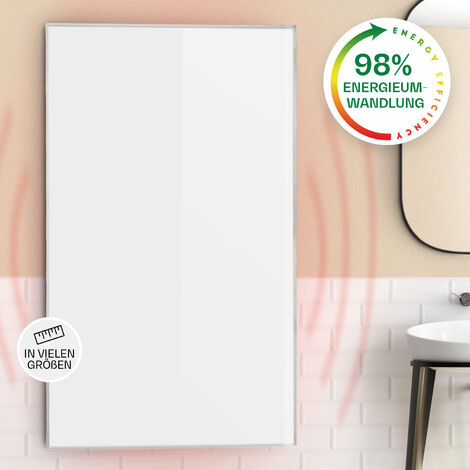 Klarstein Wonderwall Air 60 Infrared Heater 101x60cm 600W Remote Control White