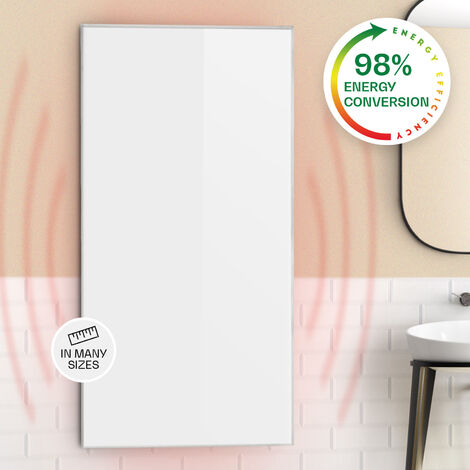 Klarstein Wonderwall Air 72 Infrared Heater 120x60cm 720W Remote Control White