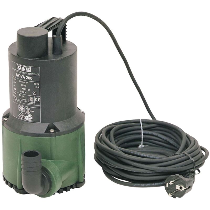 Lookshop Klarwasserhebepumpe Nova 200 0, 22kw 230v Mono Ref 131010