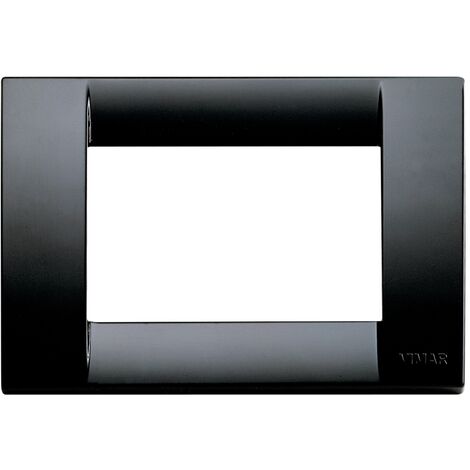 Klassische Platte 3M Schwarz VIMAR 16743.16