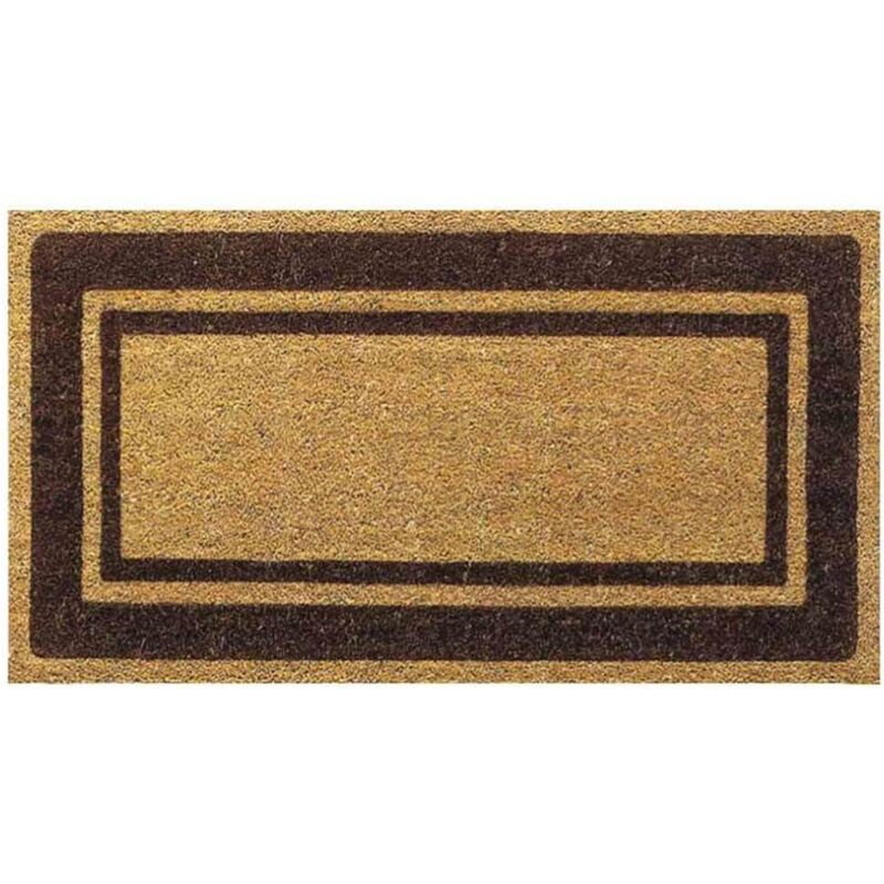 Paillasson coco rectangulaire classique 40 x 60 cm