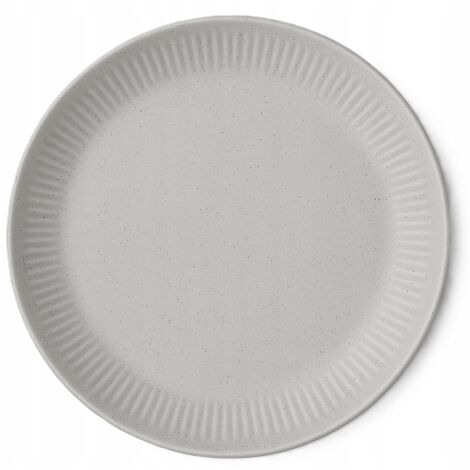 Klassischer Keramik-Speiseteller, verschiedene Farben, 22 cm, 1 Stück.