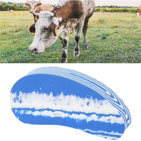 [Klauenschutz für Rinder] [Mehrzweck-Klauenpfleger] Elastische Klauenpolsterung für Rinder und KüheGummimaterial, Schmerzlinderung, Isolierfutter für landwirtschaftliche und tiermedizinische Geräte1x 