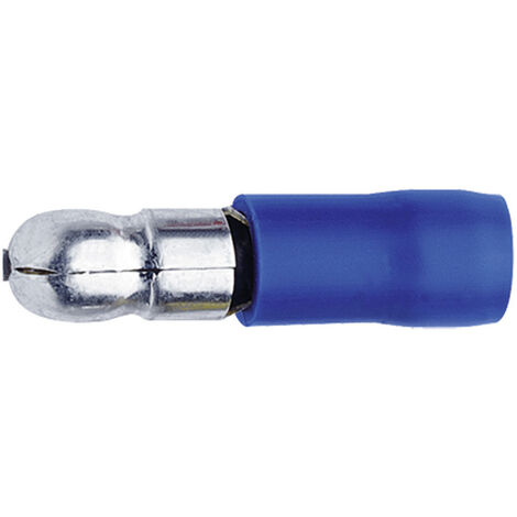 Klauke 1030 Rundstecker 1.50 mm² 2.50 mm² Stift-Ø: 5 mm Teilisoliert Blau 1 St.