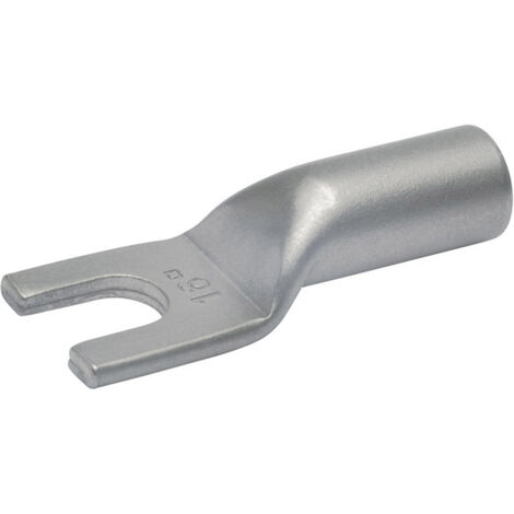 Klauke 60C6 Gabelkabelschuh   16 mm²  Unisoliert Silber 1 St.