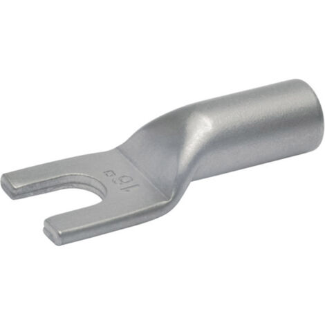 Klauke 60C6 Gabelkabelschuh   16 mm²  Unisoliert Silber 1 St.