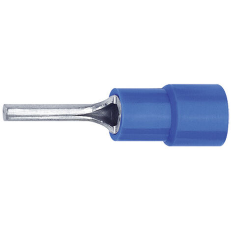 Klauke 710 Stiftkabelschuh  1.50 mm² 2.50 mm² Teilisoliert Blau 1 St.