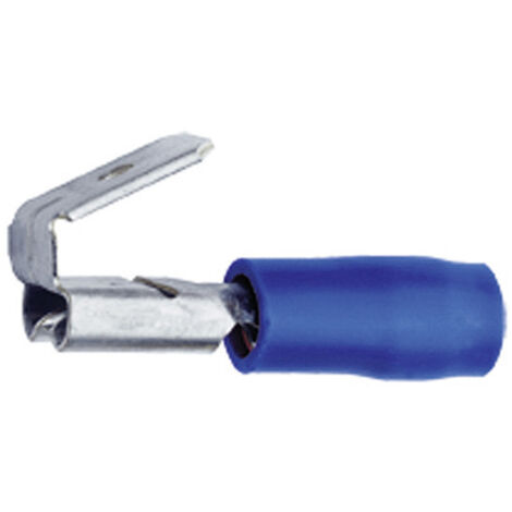 Klauke 730AZ Flachsteckhülse mit Abzweig Steckbreite: 6.3 mm Steckdicke: 0.8 mm 180 ° Teilisoliert B