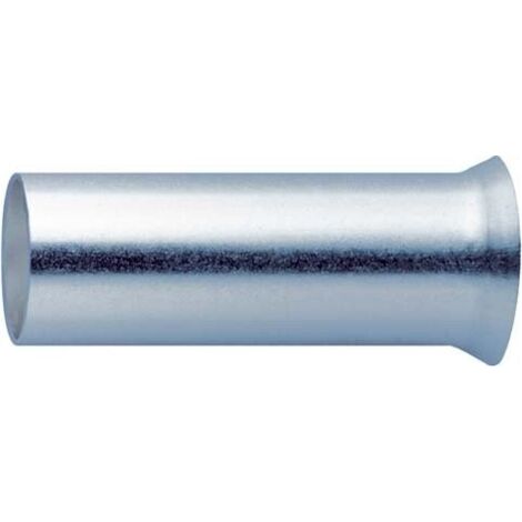 Klauke 7612V Embout simple d'extrémité de câble 10 mm² argent 100 pc(s) C060181