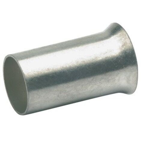 Klauke 7618V Embout simple d'extrémité de câble 10 mm² argent 100 pc(s)