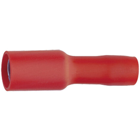 Klauke 920 Rundsteckhülse  0.50 mm² 1 mm² Stift-Ø: 4 mm Vollisoliert Rot 1 St.