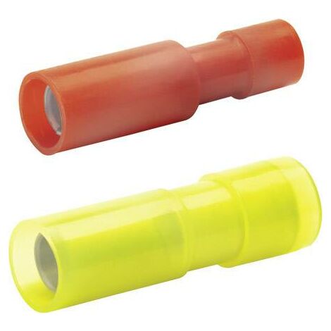 Klauke 950V Cosse cylindrique femelle 4 mm² 6 mm² Ø de la broche: 5 mm entièrement isolé jaune 1 pc(s) Q185662