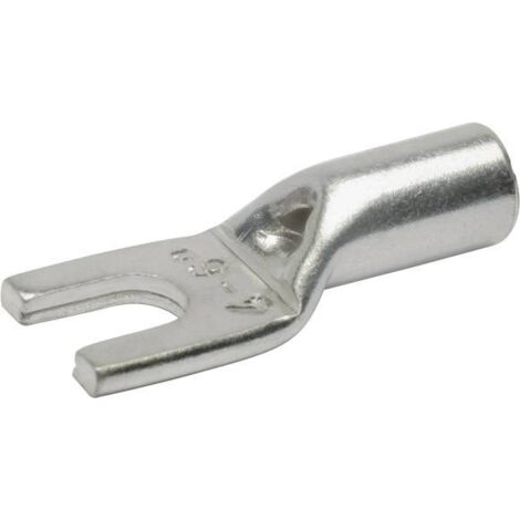 Klauke 95C5 Cosse à fourche 6 mm² non isolé argent 1 pc(s) C005781