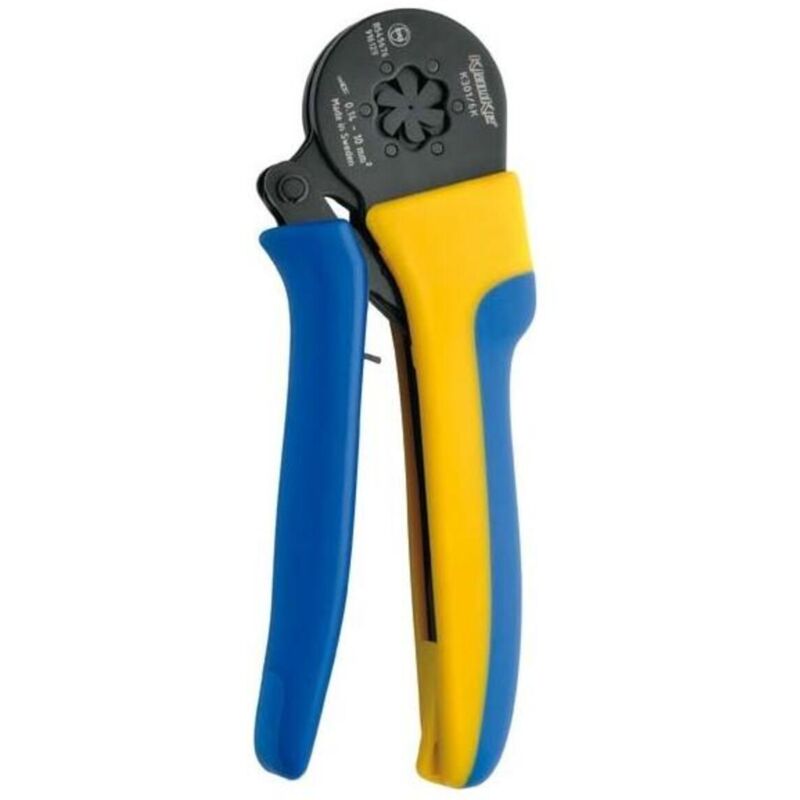 Klauke K3016k Presszange Aderendhülsen, Zwillingsaderendhülsen 0.14 Bis 10 Mm²