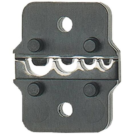 Klauke Q501 Q501 Insert à compression pour cosses serties, pour connecteurs à sertir, pour cosses à broche 0.5 à 10 mm²