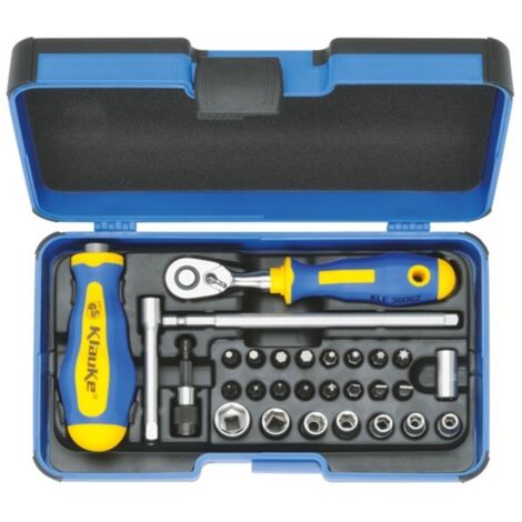 Klauke STECKSCHLÜSSEL BIT-SORT.29-TLG (KL361)
