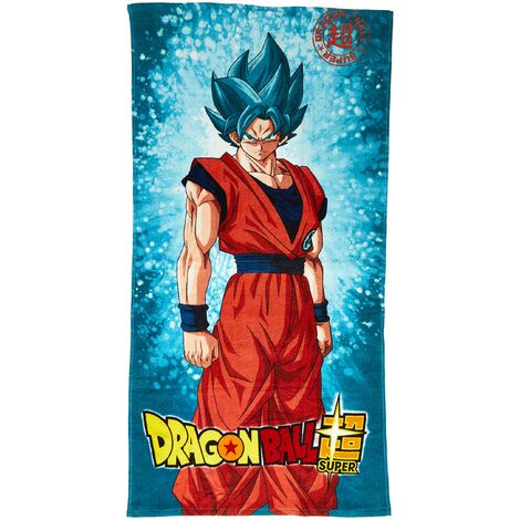 Klaus Herding GmbH Dragonball Telo Doccia, Cotton, Multicolore, 150 x 75 cm