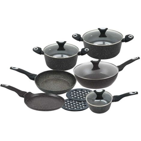 KLAUSBERG KB-7201 SET DI 12 PENTOLE IN GRANITO