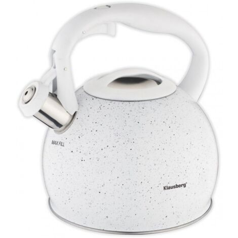 KLAUSBERG KB-7319 BOUILLOIRE SIFFLANTE EN MARBRE 2 L