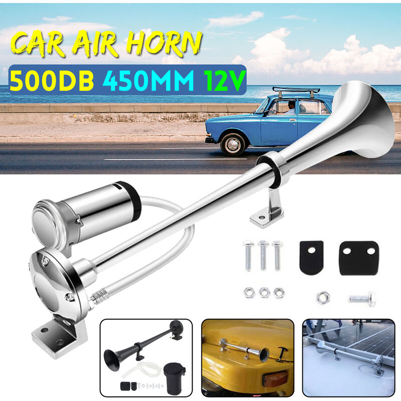 Insma - Klaxon à air de voiture (blanc, klaxon à air 600DB) Fantablau