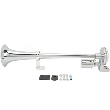 Klaxon de compresseur d'air à trompette unique, 150db, 12V, Super fort, universel, adapté aux voitures, camions, bateaux, motos
