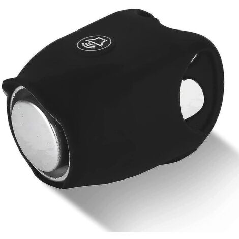 Klaxon de vélo (1 pièce), 120 dB, klaxon électrique puissant, sonnette de sécurité, résistant à l'eau, pour vélos adultes et enfants, accessoire de vélo.