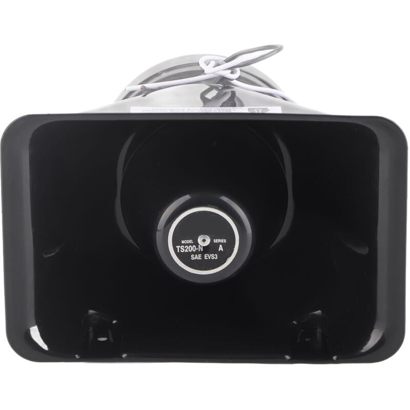 Klaxon de Voiture 12V 200W, Haut-parleur de Klaxon D'alarme de Voiture Universel Super Fort, Fonctionne avec le Système D'alarme