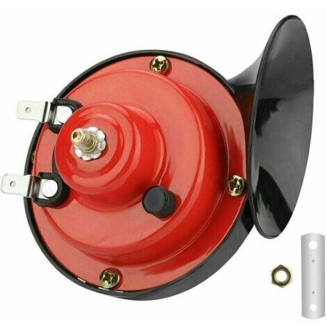 Klaxon De Voiture Multifonctionnel Etanche Super Fort 12V, Adapte Pour Moto, Camion, Train, Bateau, Voiture-