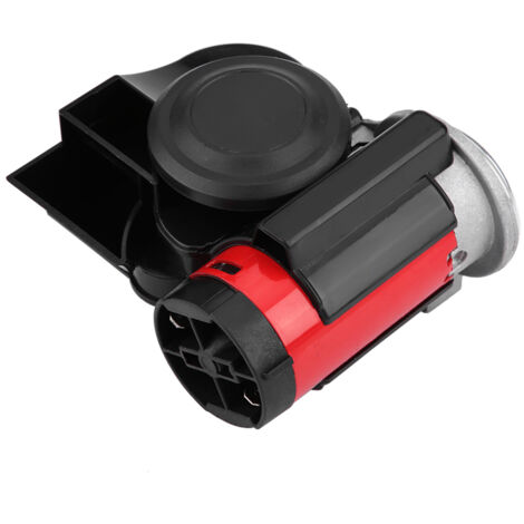 Klaxon Double Air Compact 12V 139DB pour Moto Bateau - Avertisseur Puissant