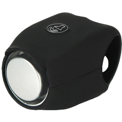 Klaxon électrique de vélo, klaxon de vélo électrique 130 dB klaxon cloche 45 modes sonores, klaxon de vélo électrique adulte cloche vélo scooter accessoires 3 pièces