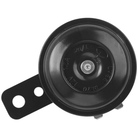 Klaxon Moto 12V, Universal Avertisseur pour Voitures, Klaxon Moto Avertisseur Motocycle Universel Horn, Corne Imperméable pour Moto, Véhicule (Noir)