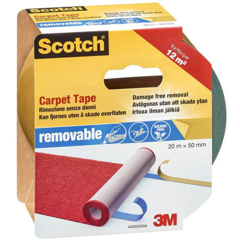 Klebeband 3m 42032050 lösungsmittelfrei reißbar 50 mm x 20 m
