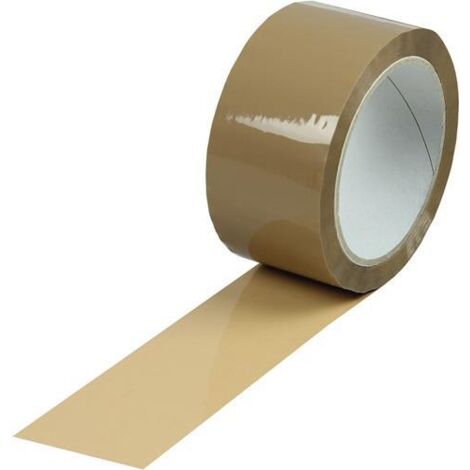 Klebeband Breite 50mm Länge 66m Stärke 48µ leise abrollend braun TRANSPAK