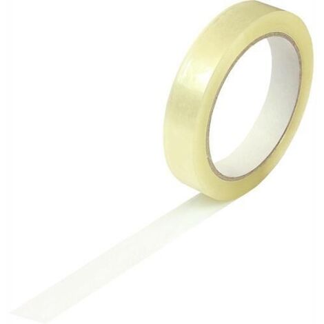 Klebeband monta 610 Breite 19mm Länge 66m 48µ PP hochtransparent leise TRANSPAK
