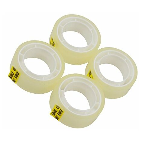 Klebefilm UHU transparent, 10mx15mm, 4er Set