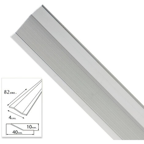Klebeleiste für Keramik Metall Silber 82,0 cm.