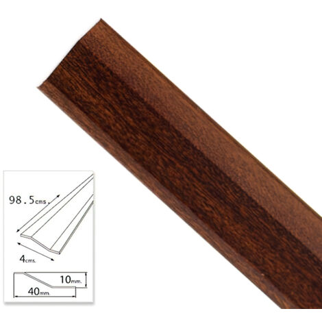 Klebestreifen für Keramik Metall Sapelli 98,5 cm.