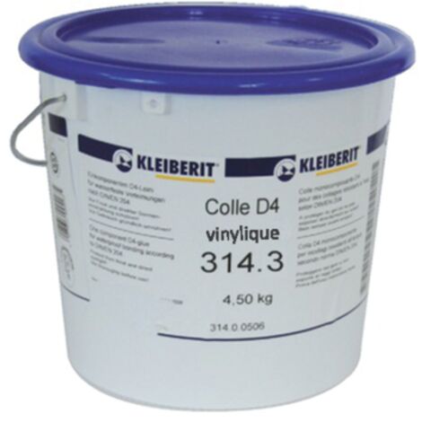 KLEIBERIT 314.3 Einkomponenten-Vinylkleber D4 - Eimer 4,5kg - 314.3.0567