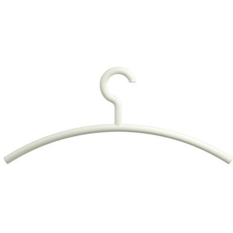Kleiderbügel 570.1 99 Kunststoff 99 reinweiß Breite 450 mm Höhe 190 mm